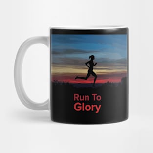 Run To Glory Girl Edition Mug